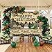 Lecheme Army Birthday Patry Decorations 177 Pcs Camouflage Plates And Napkins Tablecloth Military Birthday Banner Balloons Camo Party Supplies for Boy Serve 24 - Image 4