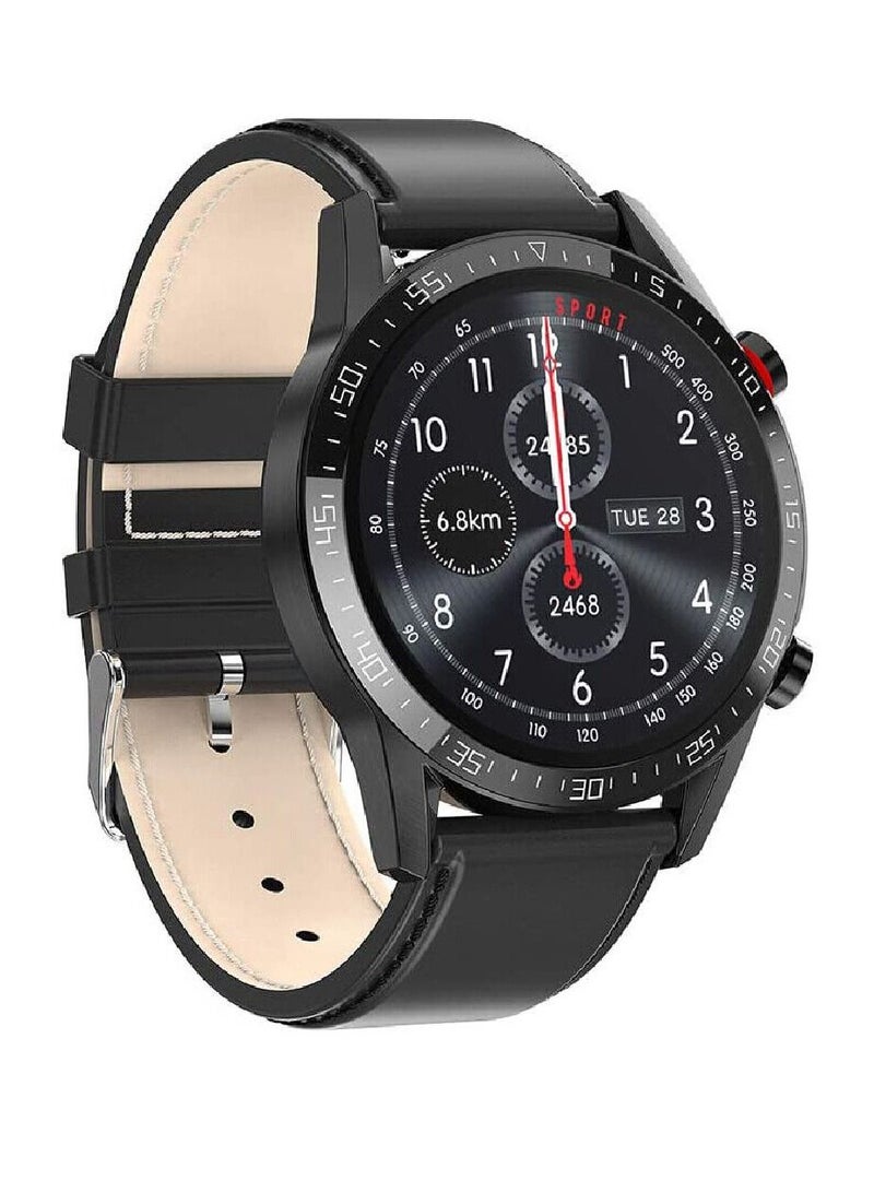 Zoom Plus Bluetooth Call Sports Fitness Tracker Heart Rate Monitor IP67 Waterproof Smartwatch For IOS Android Black - Image 2