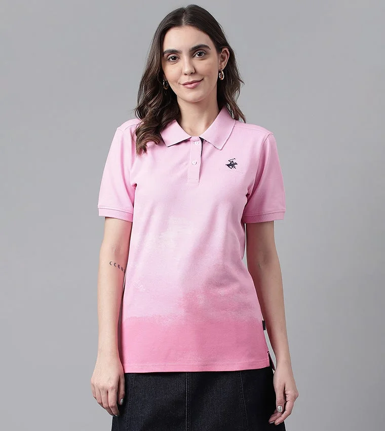 Beverly Hills Polo Club Logo Embroidered Short Sleeves Polo T-Shirt