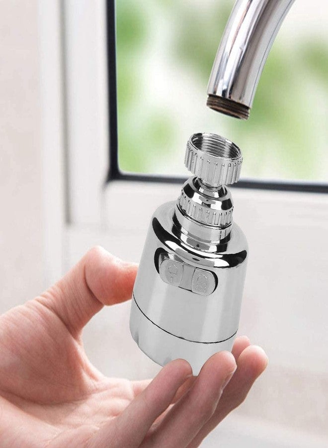 Nathgra Movable Kitchen Sink Aerator - 360� Rotatable Faucet Sprayer Head Replacement for Kitchen, Anti-Splash Tap Aerator Faucet with 2 Modes Adjustment - Image 5