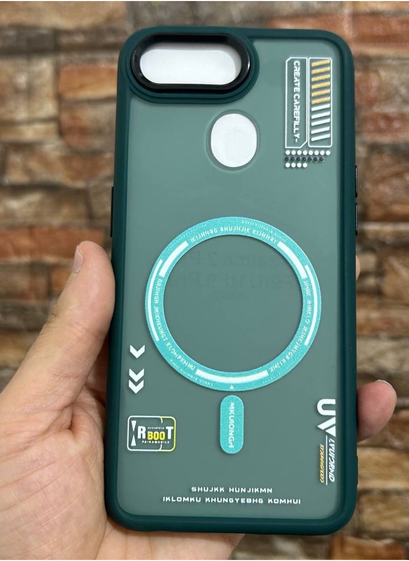 جراب خلفي متوافق مع هاتف اوبو F9 / A5S / A12