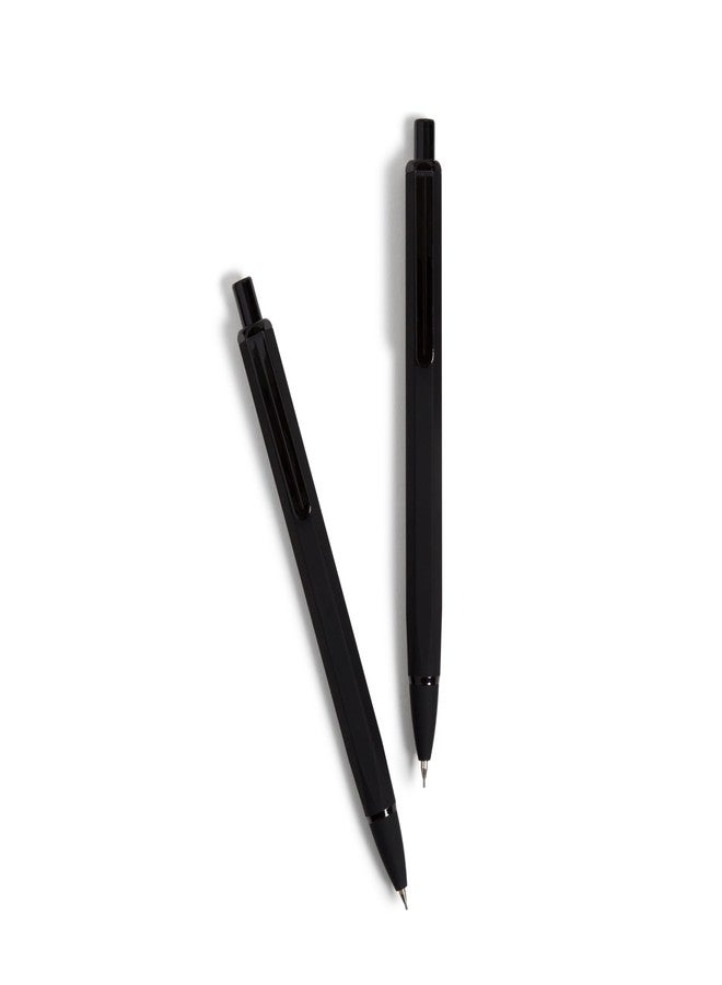 U Brands Cambria Soft Touch High End Mechanical Pencils, Midnight, Medium (0.7 mm) Point, 12 Count (5008U01-24) - Image 4