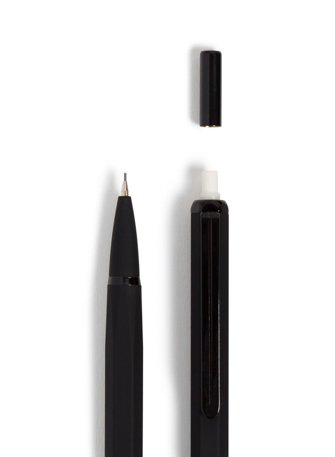 U Brands Cambria Soft Touch High End Mechanical Pencils, Midnight, Medium (0.7 mm) Point, 12 Count (5008U01-24) - Image 3