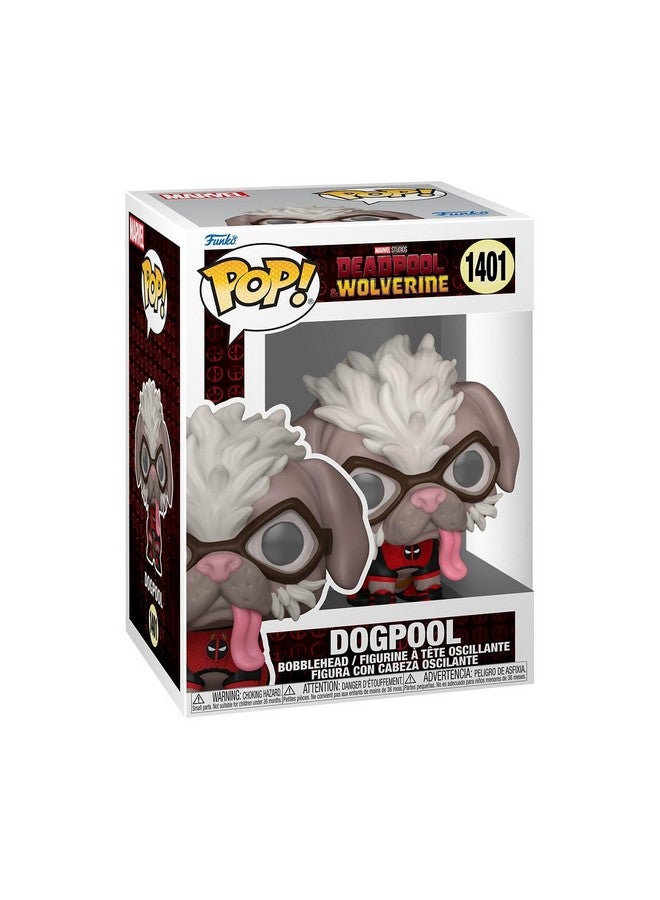 Funko POP! Marvel: Deadpool & Wolverine - Dogpool - Collectable Vinyl Figure - Gift Idea - Official Merchandise - for Kids & Adults - Movies Fans - Model Figure for Collectors and Display - Image 1