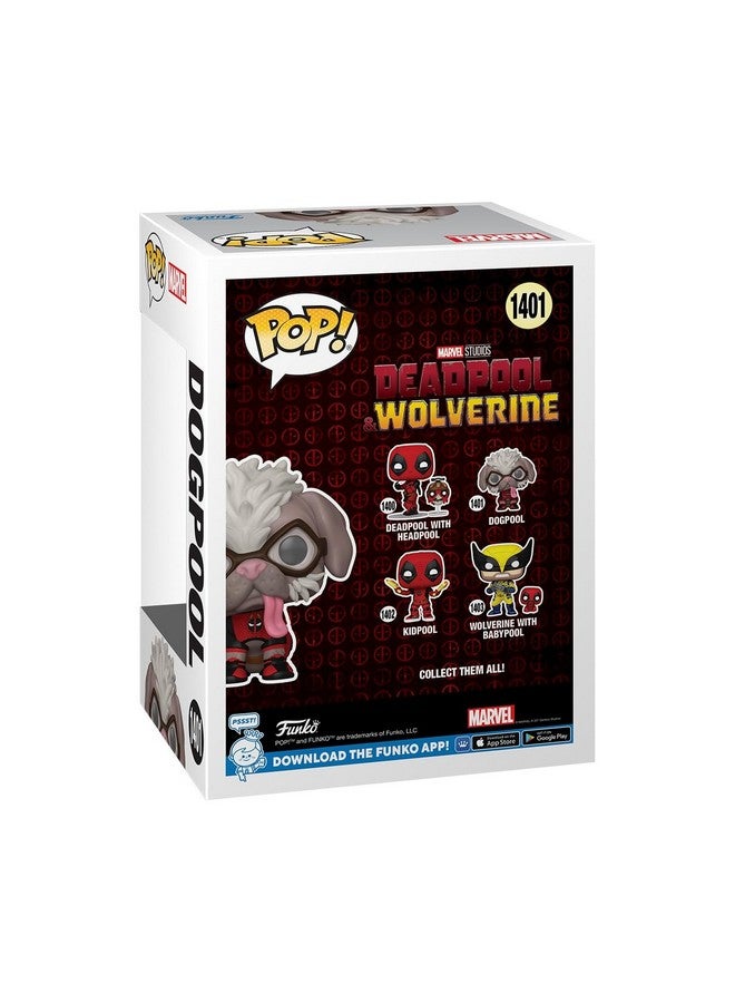 Funko POP! Marvel: Deadpool & Wolverine - Dogpool - Collectable Vinyl Figure - Gift Idea - Official Merchandise - for Kids & Adults - Movies Fans - Model Figure for Collectors and Display - Image 3