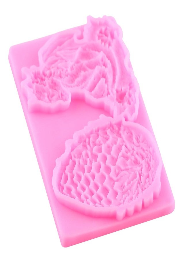 RFGHAC Dragon Fondant Mold Dragon Egg Silicone Molds for Cake Decorating Cupcake Topper Chocolate Candy Sugar Gum Paste Polymer Clay Set Of 2 - Image 3