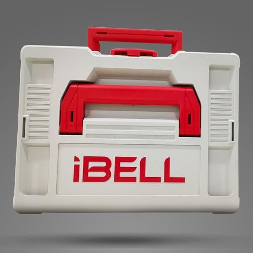 IBELL TOOLS iBELL TB105-1 Large Size Stackable Tool Storage Box - Durable PC+ABS, 40kg Load Capacity, 39x30x11cm Container (pack of 1) - Image 4