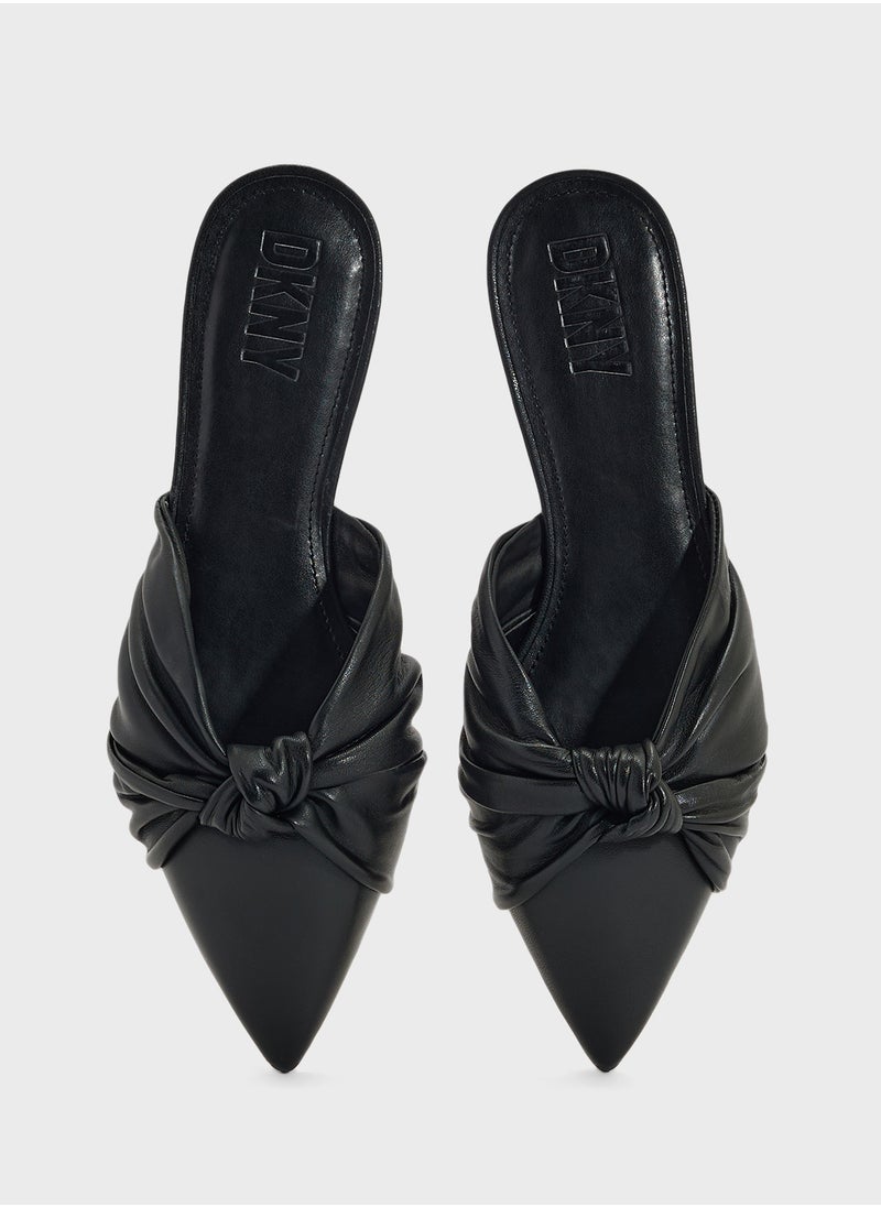DKNY Monogram Detailed Mules  - Image 4
