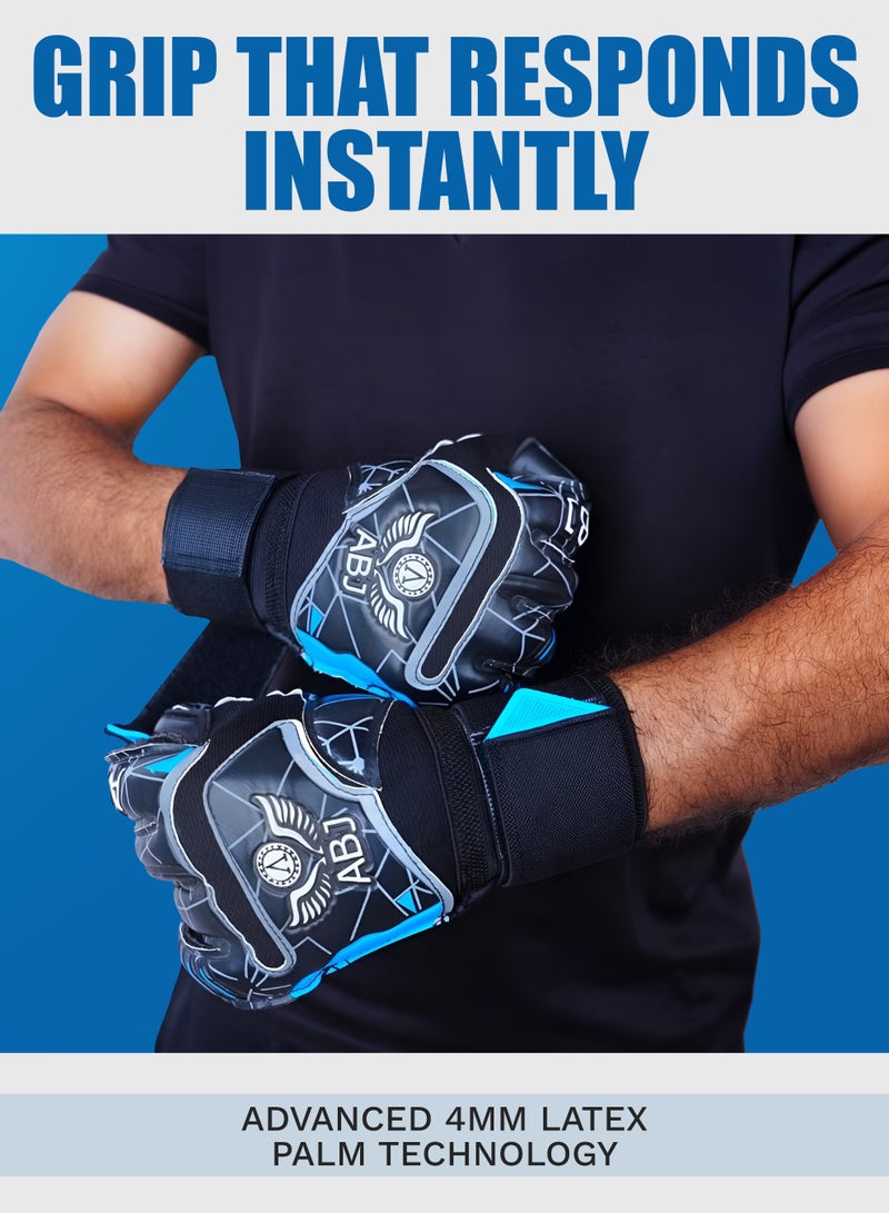 ABJ Soccer Goalkeeper Football Gloves – Sizes Available 4 to 9, Top Grip, Double Protection, Your Secret to Success in Training and Matches - Image 4