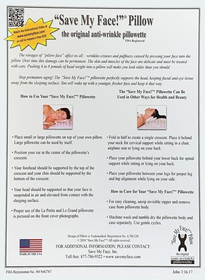 Save My Face Le Grand 300 Cotton Pillow!! - Image 5