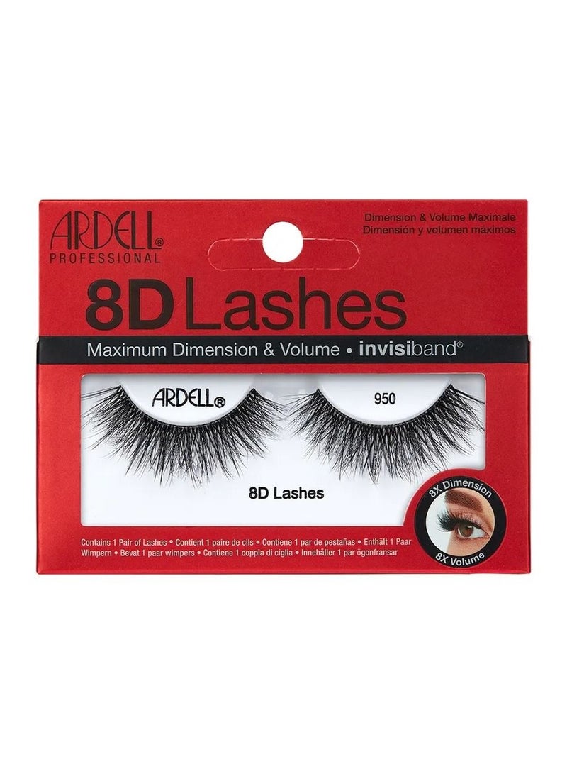 رموش Ardell Professional Strip Lash 8D Lash 950 67437 لرموش جريئة ومعززة الحجم