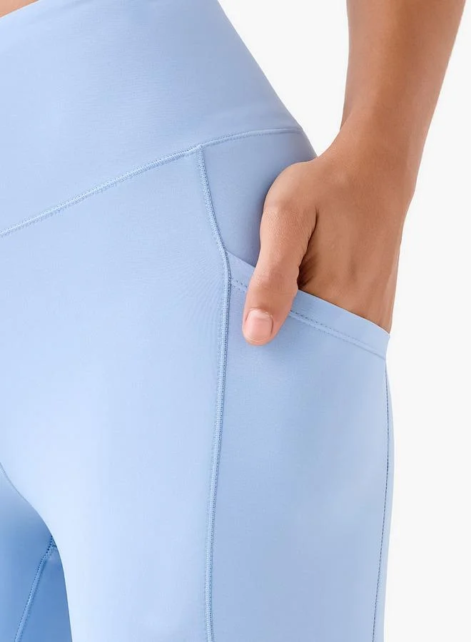 Kappa PURPLE Kappa Women Side Pocket Leggings for Women | Best Price UAE