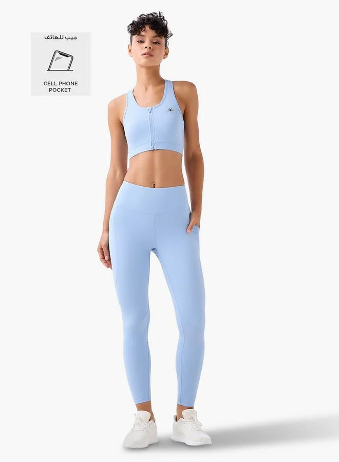 Kappa PURPLE Kappa Women Side Pocket Leggings for Women | Best Price UAE