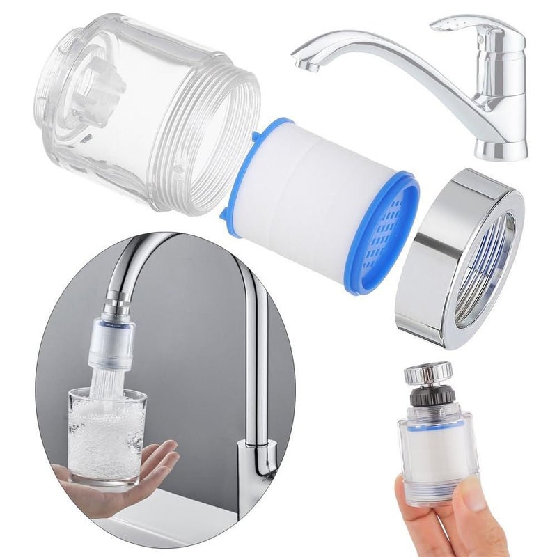 Easy Installation Water Filter for Faucets and Showers, Removes Chlorine, Salts and Bacteria, Keeps Children and Family Healthy (2 Pack) - Image 5