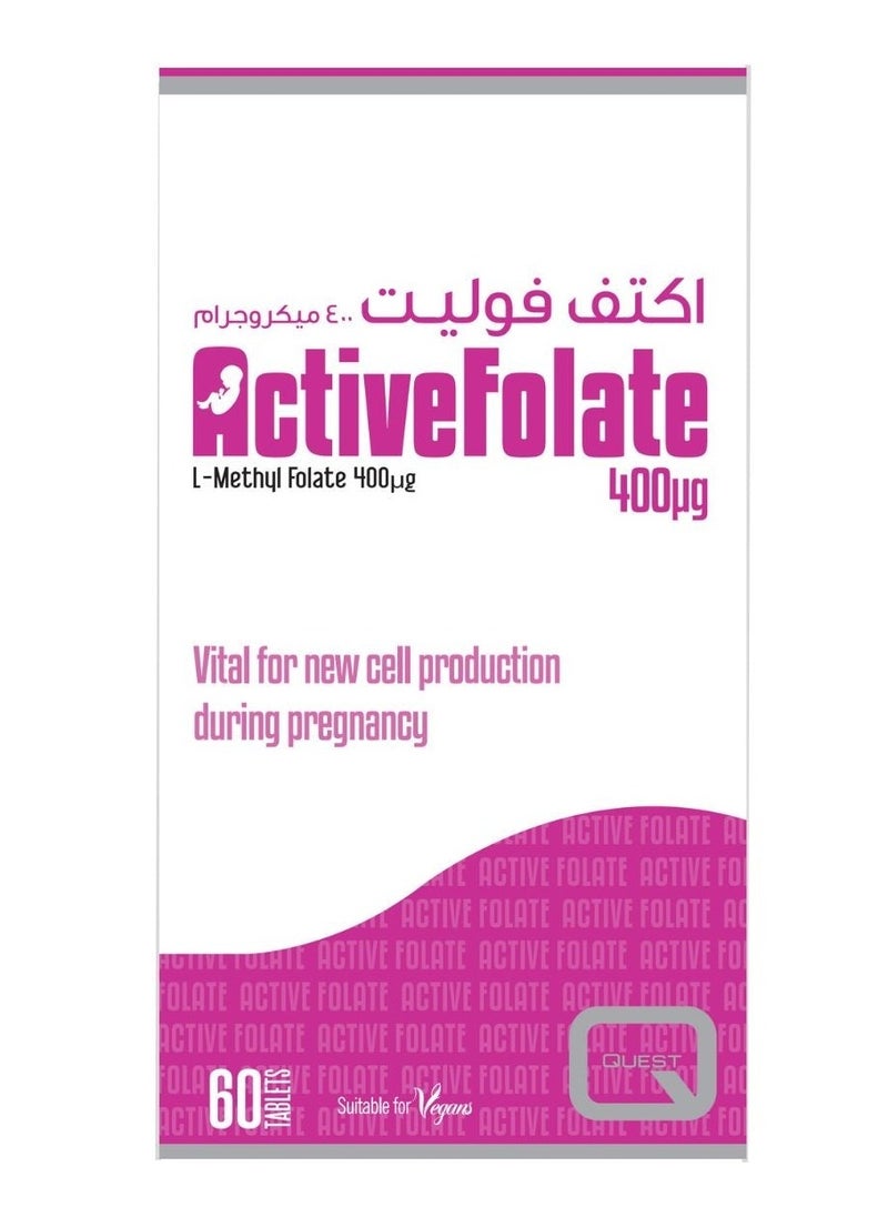 Quest Quest Activefolate 400Mg Tab 60S 