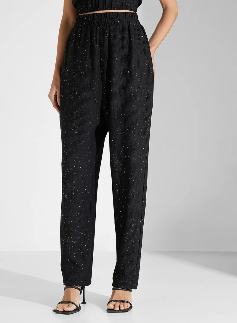 Golden Apple COLLARED NECK 3PCS PANTS SET