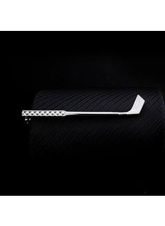 Generic Creative Gold Tie Clip Elegant Accessory for Men J0101 silver club 