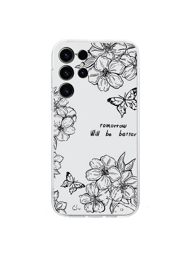 S-TOP Case For Samsung Galaxy S24 Ultra 5G Colorful Painting Pattern TPU Phone Case - Image 2