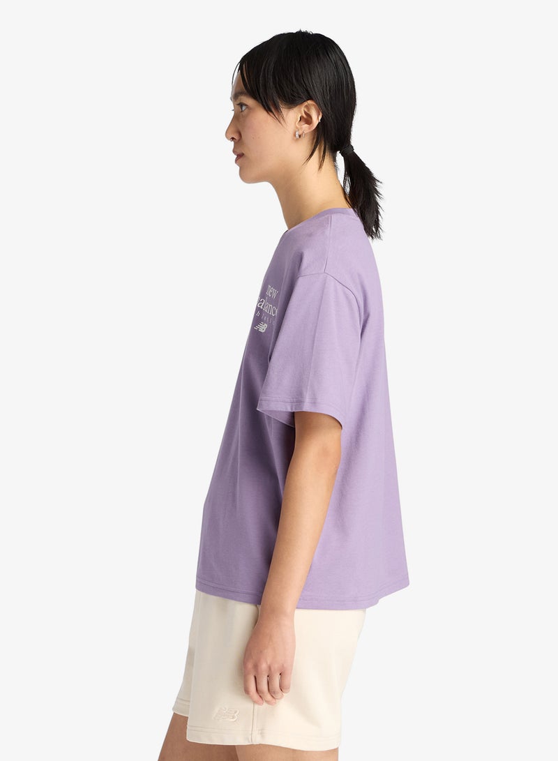 New Balance Lc Athletics Logo T-Shirt - Image 3