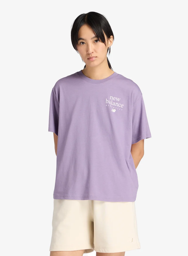 نيو بالانس Lc Athletics Logo T-Shirt