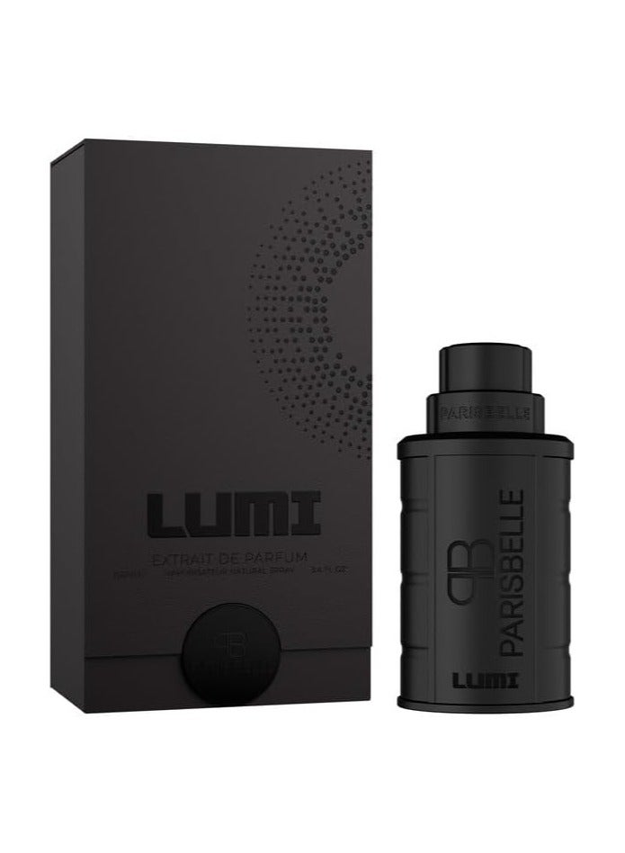 Parisbelle LUMI Eau de Parfum Unisex 100ml | Long Lasting Fresh Citrus Spicy Woody Fragrance | Bergamot Lemon Musk Amber Luxury Perfume for Men & Women | Modern Elegant Signature Scent - Image 1