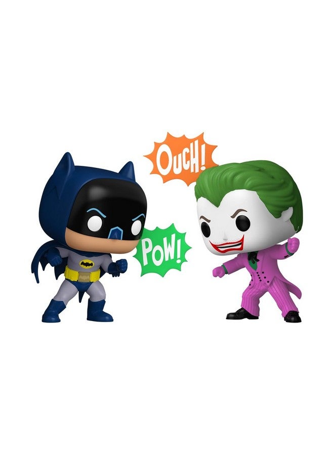 Funko POP! Heroes: Batman's 85th Anniversary - Joker/Batman, 2-Pack - DC Comics - Collectable Vinyl Figure - Gift Idea - Official Merchandise - for Kids & Adults - Comic Books Fans - Image 2