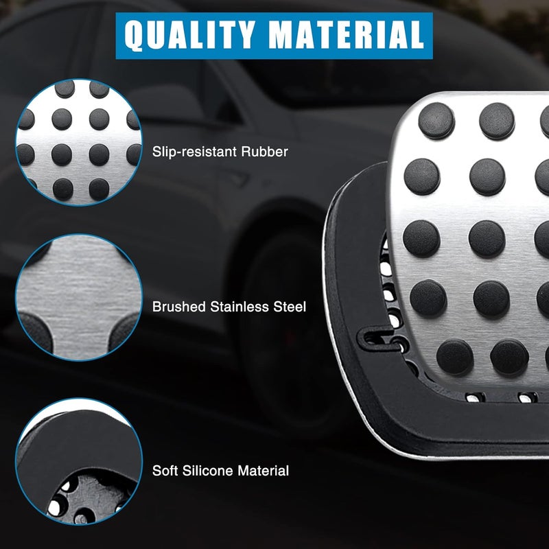 Tongze Gas & Brake Pedal Cover Set for Mercedes-Benz - Image 2