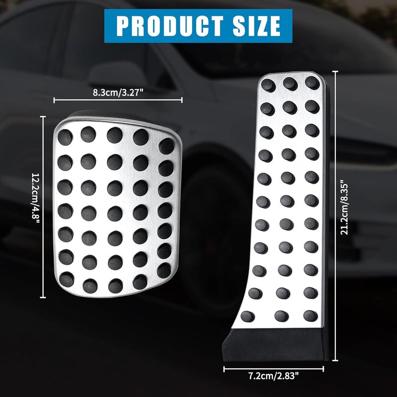 Tongze Gas & Brake Pedal Cover Set for Mercedes-Benz - Image 3