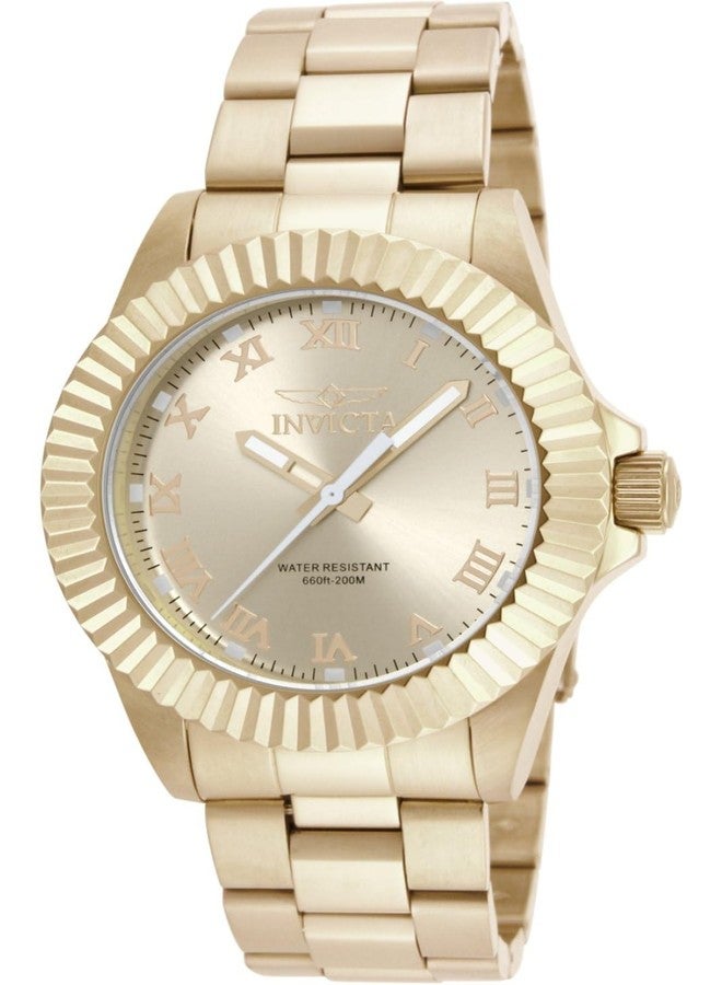 Invicta Men's 16739 Pro Diver Analog Display Swiss Quartz Gold Watch, Stainless Steel, 44 mm, 16739 - Image 1