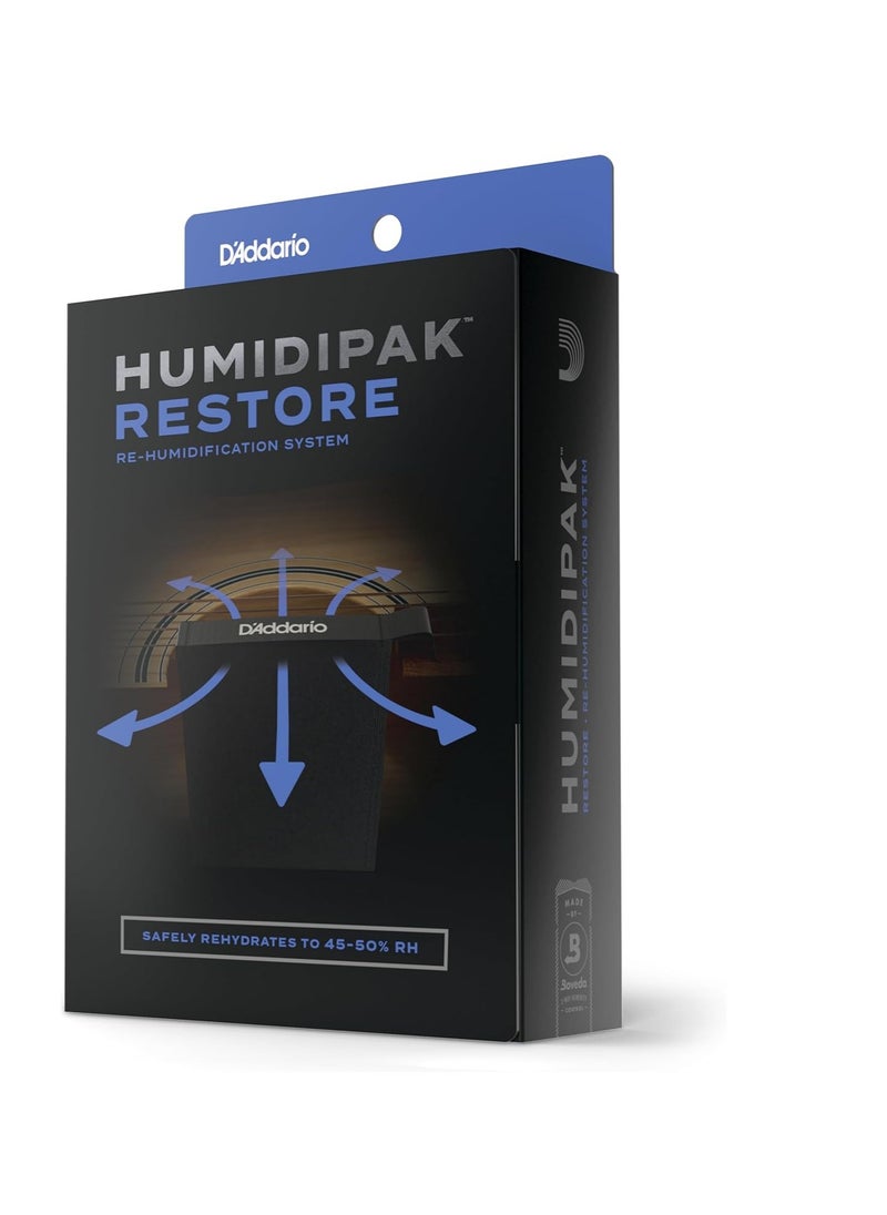 D'Addario D'Addario Humidifier Humidipak Restore Kit-Automatic Guitar Humidification Conditioning System (PW-HPK-03)  - Image 1
