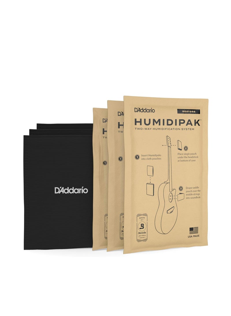 D'Addario D'Addario Humidifier Humidipak Restore Kit-Automatic Guitar Humidification Conditioning System (PW-HPK-03)  - Image 2