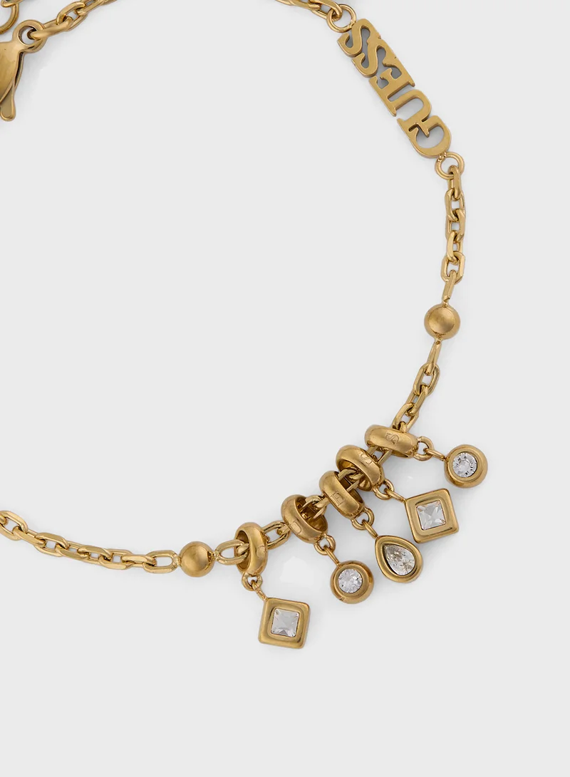 GUESS Multi Charms Bracelet