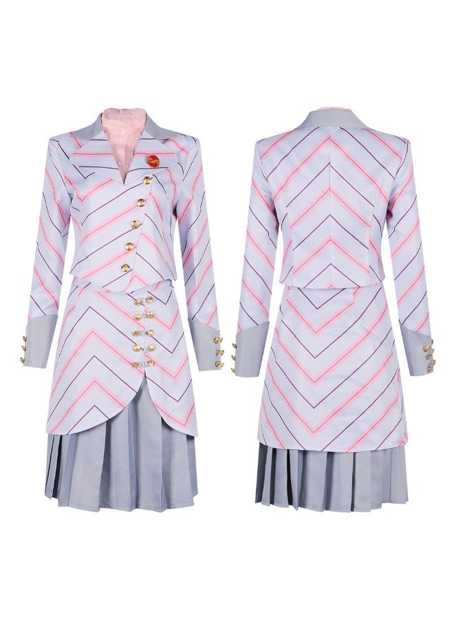 NIBEMINENT Stage dress cosplay dress role play costume coat skirt full set Halloween movie party performance - Image 1