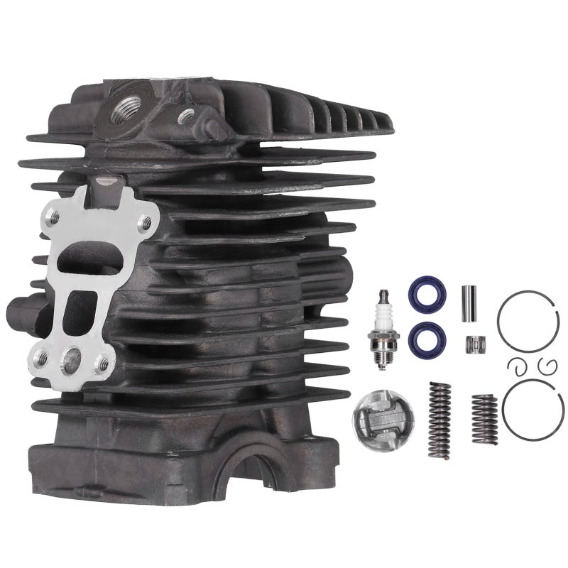 Chainsaw Cylinder Kit: High-Quality Durable Material, Stable Performance - Easy Installation Chainsaw Piston Kit for Stihl MS211 MS211C Chainsaw Repair & Maintenance - Image 1