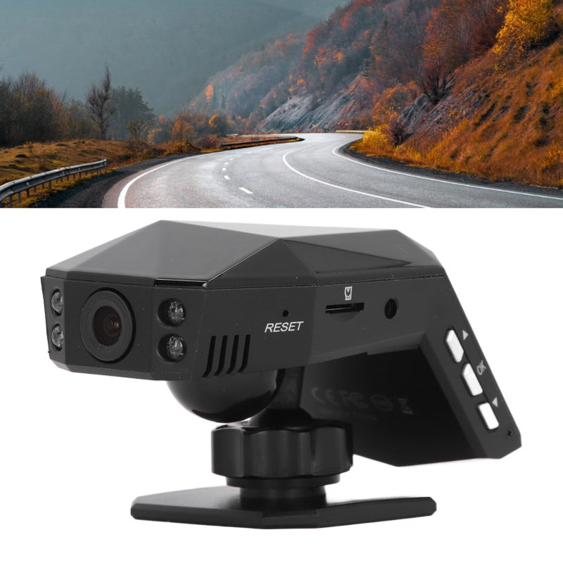 Front Rear Dash Cam 2.0 Inch Display 170° Wide Angle F1.8 Aperture 10MP Lens - 24 Hour Parking Monitoring Infrared Night Vision Dashboard Camera for Car Owners Daily Driving & Parking Safety - Image 4