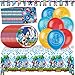 Unique Sonic Birthday Party Decorations Serves 16 Guests Balloons Banner Tablecloth Plates Napkins Sticker Officially Licensed - Image 3