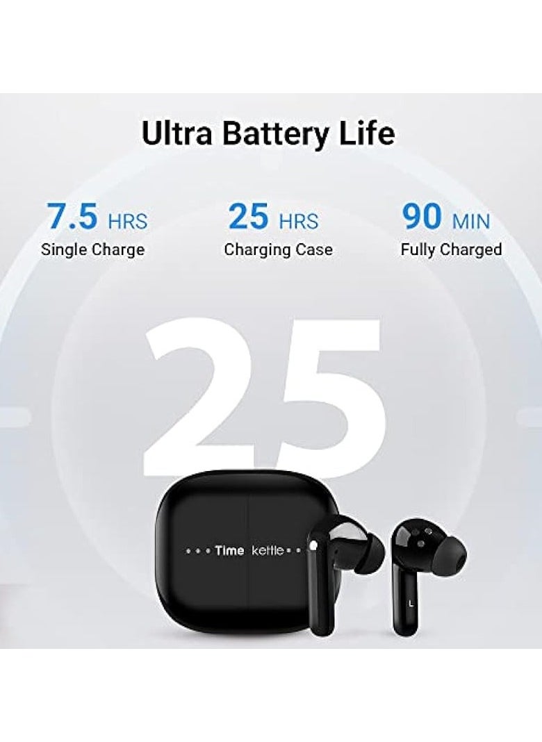 Timekettle M3 Language Translator Earbuds: Online & Offline Two-Way Translator with 40 Languages & 93 Accents, iOS & Android Compatible