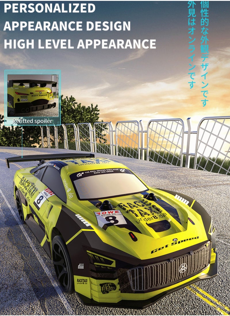 Harvestoy 1:20 Scale Drift Car Car 2.4GHz Race Car Gift for Boys Girls Kids with Colorful LED Light  - Image 4