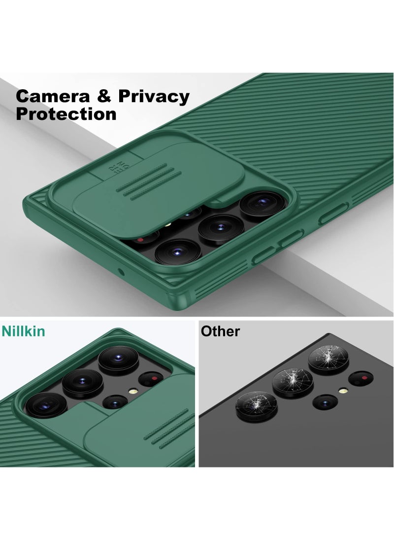 Nillkin For Samsung Galaxy S24 Ultra Case TPU Shockproof Airbag Frame, Camera Lens Protection Slide Cover Phone Case, Anti-Fingerprint Slim Fit Mobile Back Cover - Image 2