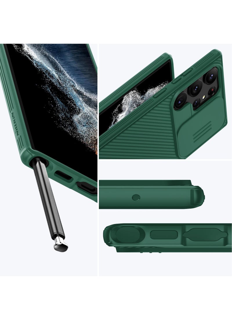 Nillkin For Samsung Galaxy S24 Ultra Case TPU Shockproof Airbag Frame, Camera Lens Protection Slide Cover Phone Case, Anti-Fingerprint Slim Fit Mobile Back Cover - Image 5