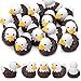 GGSTDDUP 50 Pcs Bald Eagle Ducks Toy Figures Mini Bald Eagle Resin Ducks Bulk Tiny Bald Eagle Figurine Dress up Duck Toy for Party Favors Bald Eagle - Image 2