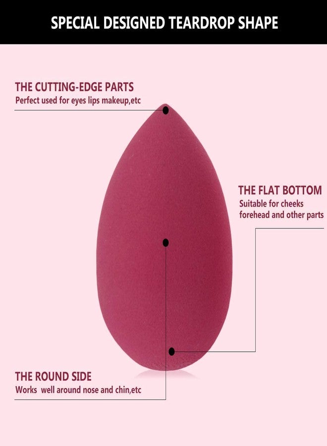 Fennec Mart Multicolour Makeup Foundation Sponges Set Beauty Blender 2 PCS - Image 4