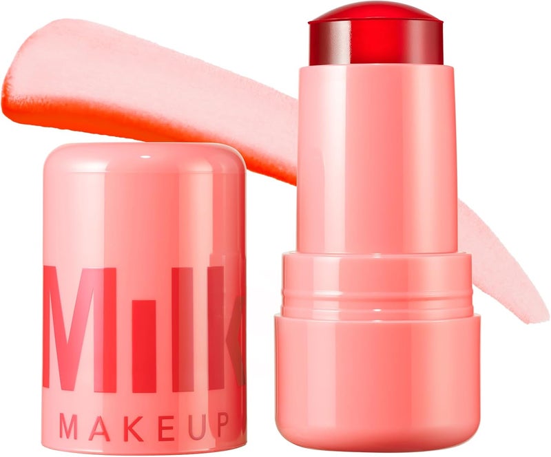 MILK MAKEUP Cooling Water Jelly Tint, Spritz (Coral) - 0.17 oz - Sheer Lip & Cheek Stain - Buildable Watercolor Finish - 1,000+ Swipes Per Stick - Vegan, Cruelty Free - Image 1