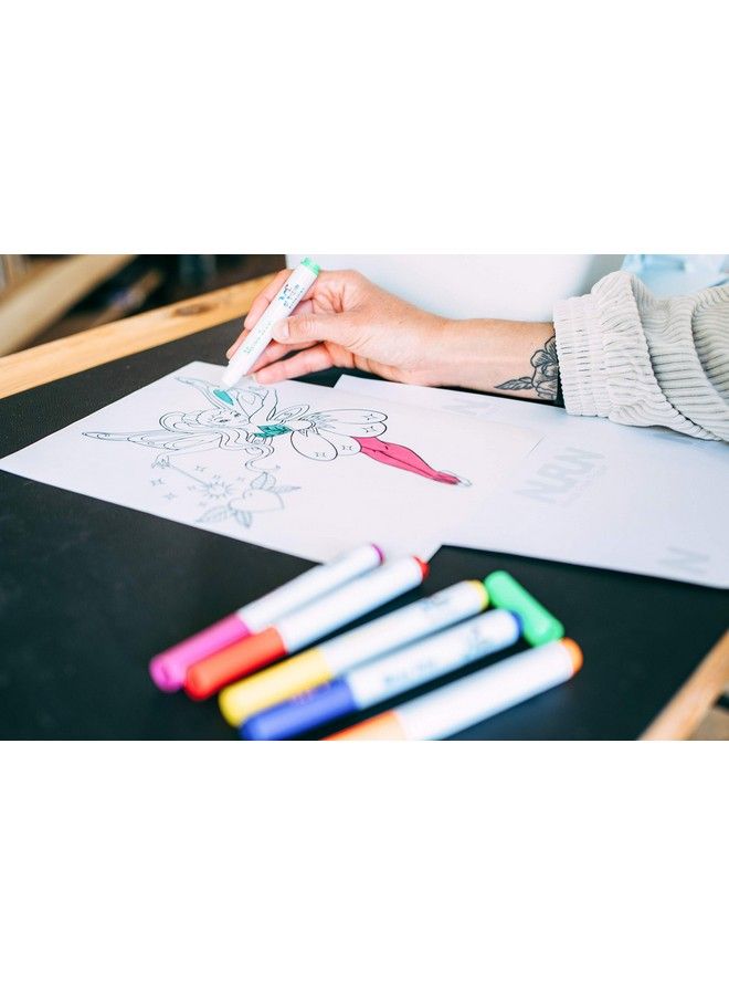 NuFun Activities Mess Free Paper Kids Create No Mess Wonders With Special Coloring Paper Gift For Kids 50 Blank Pages  - Image 5