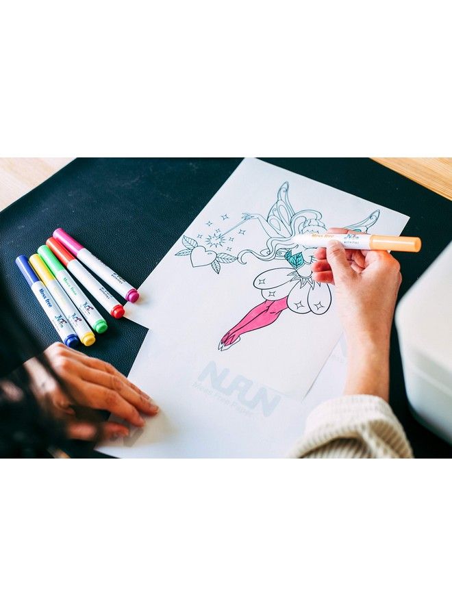 NuFun Activities Mess Free Paper Kids Create No Mess Wonders With Special Coloring Paper Gift For Kids 50 Blank Pages  - Image 4