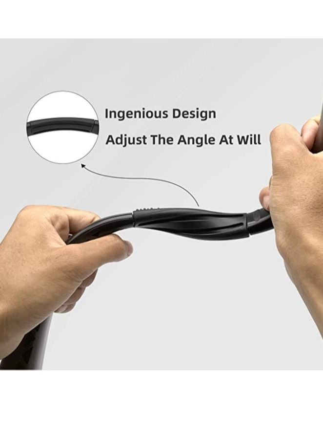 Neck Fans Portable Rechargable Prime, Bladeless Personal Fans for Your Neck Face Travel Summer Birthday Gifts for Women Men Kids Black - Image 4