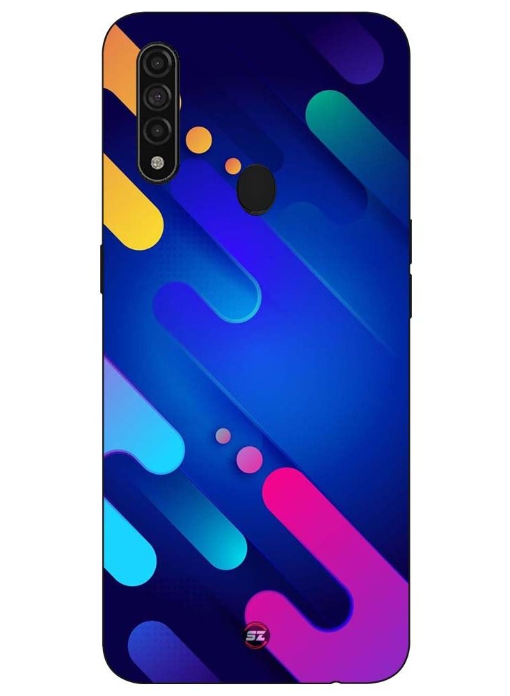 Service Zone Protective Printed Mobile Cover Digital Abstract Art For Oppo A31 