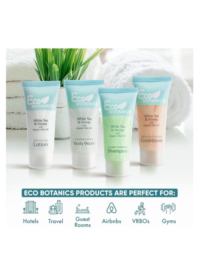 Travel-Ready Essentials: 80-Piece Eco-Friendly Toiletries Set (0.85 oz)