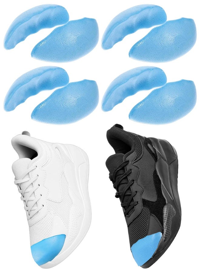 4 أزواج من حشوات الأحذية للأحذية الكبيرة جدًا، حشوات للأحذية الكبيرة، نعال داخلية لتصغير الأحذية، منع انزلاق الكعب، حشوات للأحذية الكبيرة جدًا للنساء والرجال - Image 1