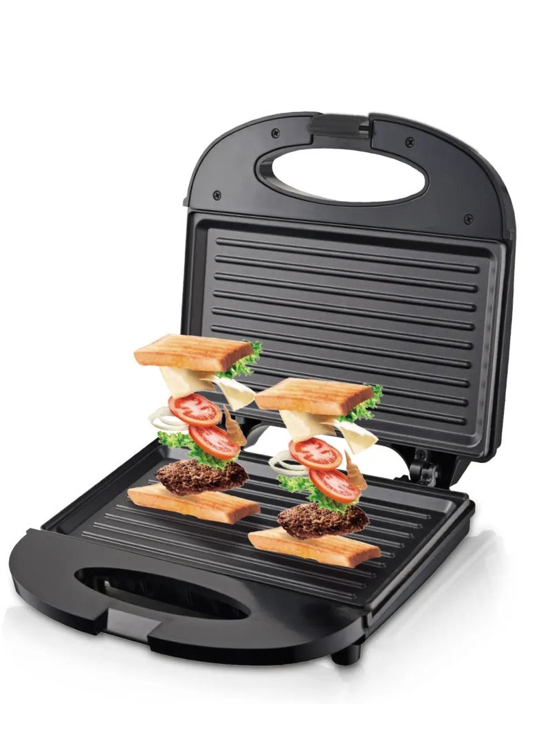 RAF - RAF Sandwich Maker Black 750 Watt Model R.200 - Image 1